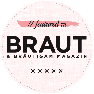 Hochzeitsfotograf featured in Braut & Bräutigam Magazin