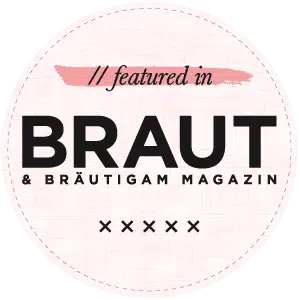 Hochzeitsfotograf featured in Braut & Bräutigam Magazin