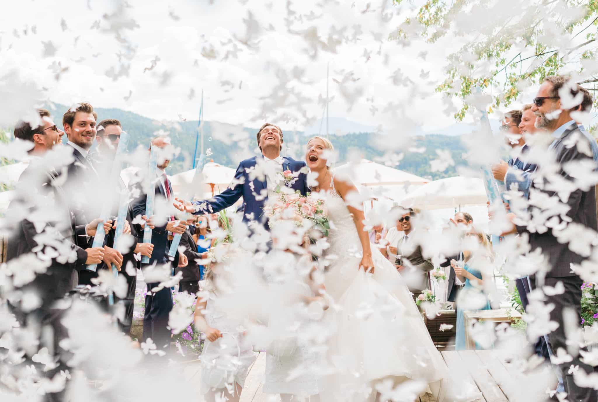Hochzeitsfoto Kärnten am See Österreich