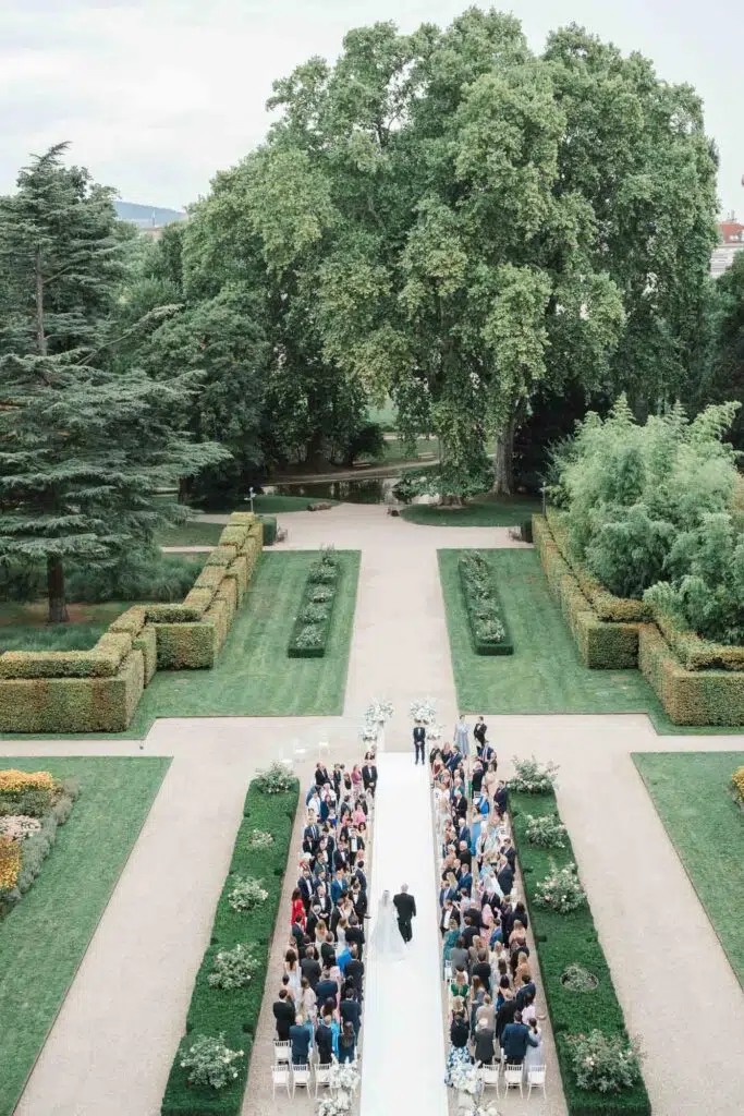 Trauung Hochzeit im Gartenpalais Liechtenstein